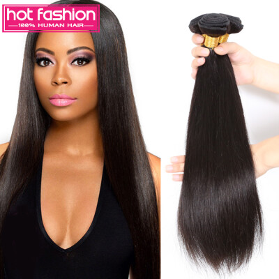 

Hot Fashion Official Store 3 Bundles Indian Virgin Hair Straight Soft Human Hair Weave 7a Unprocessed Straight Virgin Hair 300gram