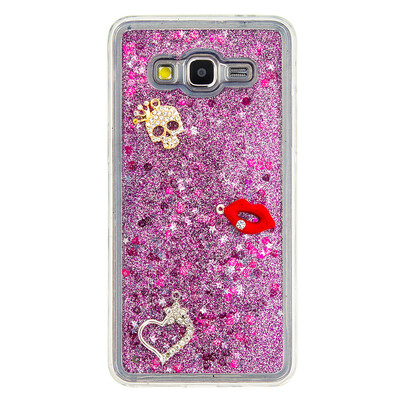 

Динамический Quicksand Блеск наливные Мягкая ТПУ чехол для SAMSUNG J5