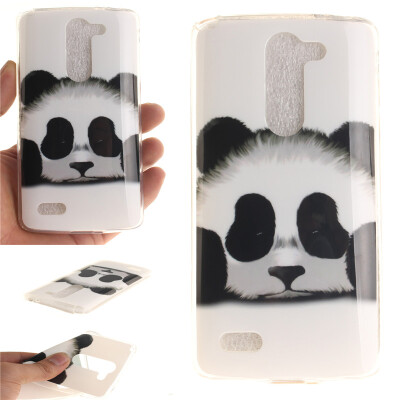 

Panda Pattern Soft Thin TPU Rubber Silicone Gel Case Cover for LG D337