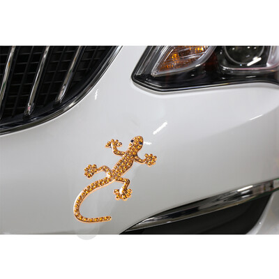 

Jingdong Supermarket Xuan Sheng special metal gecko car paste gold diamond gecko paste size 10cm 45cm