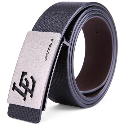 

Crocodile CROCODILE Business Casual Buckle Men's Leather Belt Belt 13673105-01 Black