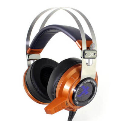 

XIBERIA V2 Over-ear Gaming Headphones LED Light Vibration Stereo Headsets PC Gamer Computer Super Bass