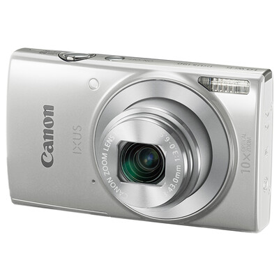 

Canon IXUS 190 digital camera (20 million pixels 10x optical zoom 24mm ultra wide-angle support for Wi-Fi and NFC) silver