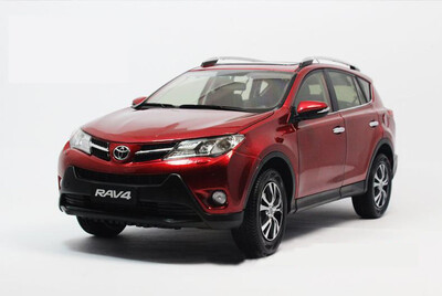 

Масштаб 1:18 Toyota RAV4 2013 Diecast модель автомобиля красный