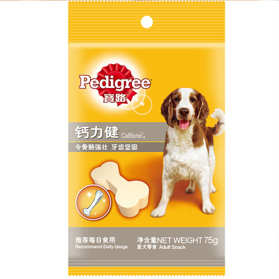 

Po Road Pet Snack Dog Snacks Adult Calcium Calorie (milky taste) 75g single pack