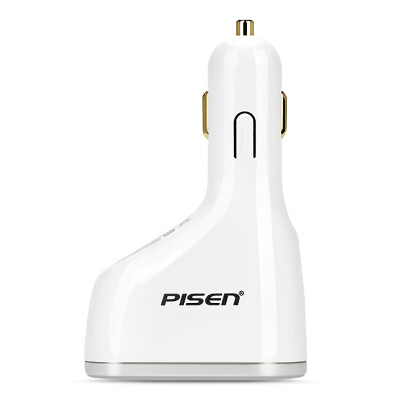 

PISEN (PISEN) Dual USB многофункциональный автомобиль зарядное устройство Pingguobai телефон / планшет / мобильный зарядное устройство / Dual USB разъем / порт с прикуривателя (без кабеля)