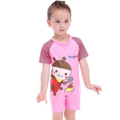 

hugmii children swimsuit boys&girls cartoon baby conjoined sunscreen surfing suit FCIT0273 bee 110 yards