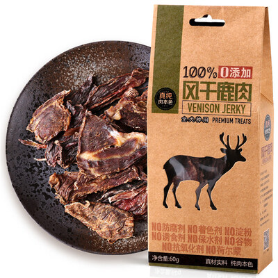 

Jingdong supermarket] real pure meat nature self-pet food snacks dog snake dog meat training rewards dried rabbit meat 60g