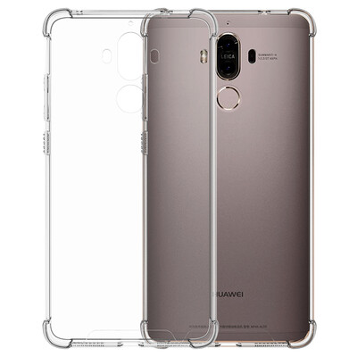 

ESCAS Huawei Mate9 мобильный телефон чехол все включено борьба мягкий чехол защитный чехол TPU + PC анти-падение против пожелтения немецкий импорт Bayer TPU высокая проницаемость