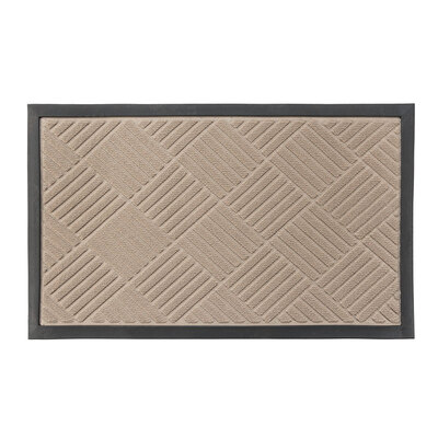 

Meyer three-dimensional anti-skid wear rubber mat mattress 45 75cm brown