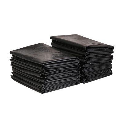 

Eva love thick black flat mouth large garbage bag property hotel hotel sanitation kitchen large plastic bag 60 80cm100 only installed