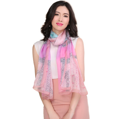 

【Jingdong Supermarket】 Shanghai Story (STORY Of SHANGHAI) Flower Silk Scarf Women Spring Silk Shawl Scarf