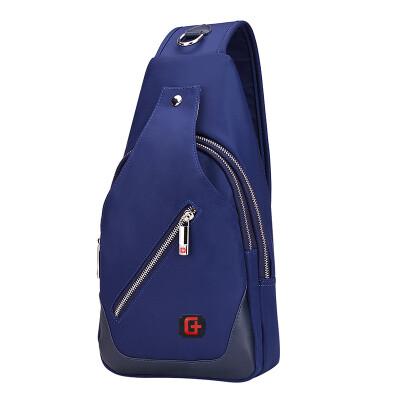 

SWISSGEAR chest bag multi-functional fashion trend chest bag shoulder bag sports backpack waterproof travel bag Messenger bag iPad bag SA-9866 blue