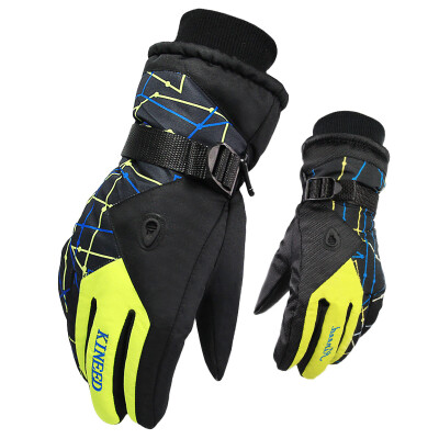 

Cavalry Winter Cycling Gloves Full Finger Windproof Warm Sports Bike Gloves Anti-shock Bicycle Gloves