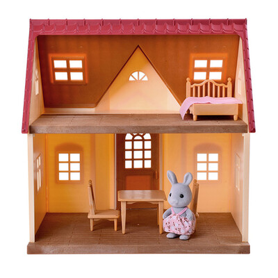 

Jingdong Supermarket] Senbeier family girl gifts every family toy simulation doll doll - entry room sets SYFC19018