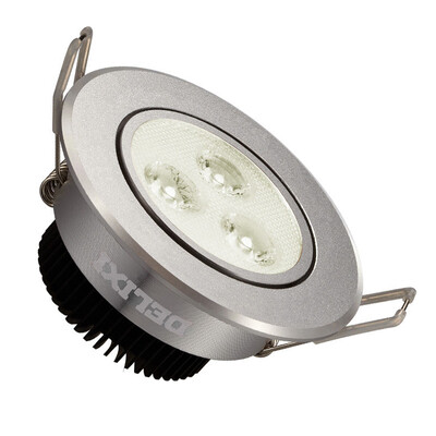 

Delixi DELIXI LED spotlight sand silver 3W cold white openings 65-75 cm