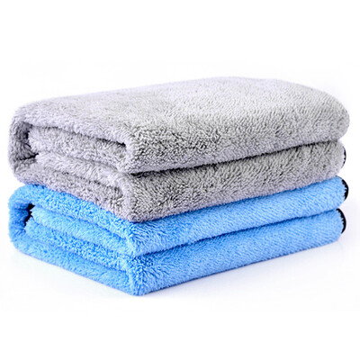 

CarSetCity coral car towel washing cloth double-layer thickened 6040 cm
