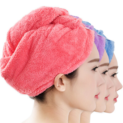 

Sanli high comb yarn ultra-soft hair can not hair dry hair cap 3 installed 25x65cm strong absorbent thickened to increase the scratch towel independent packaging