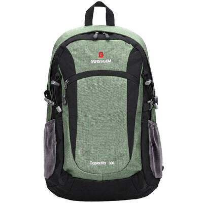 

SVVISSGEM Shoulder backpack 30L scratch-resistant wear-resistant outdoor leisure hiking bag men&women shoulder bag SA-9856 green
