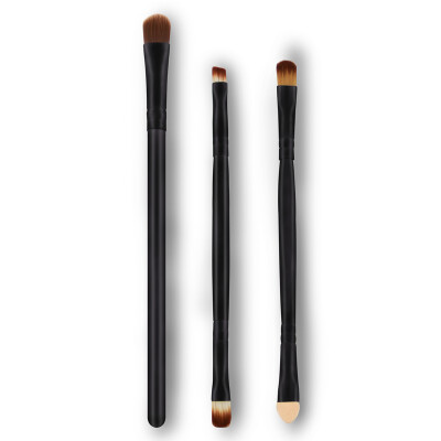 

UPLUS) double-headed local make-up makeup brush (make-up brush eye shadow brush concealer brush brush brush brush brush eye shadow double brush
