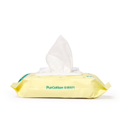 

Cotton era PurCotton baby wipes baby wet tissue 15 20cm 80 tablets bag 8