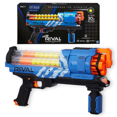 

Hasbro NERF Heat Softball Contender Series Artemis Launcher (Blue Black) Outdoor Toys B8237