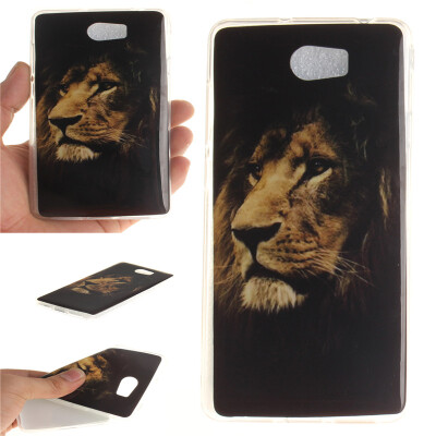 

Lions Pattern Soft Thin TPU Rubber Silicone Gel Case Cover for HUAWEI Y5 II