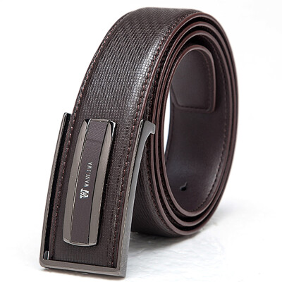 

Wanli Ma wanlima fashion leisure belt first layer of leather leather buckle belt belt buckle youth trend belt 1640646000171 brown