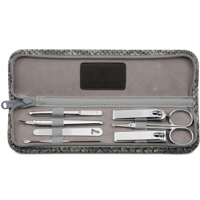 

Jingdong Supermarket 777 Nail Knife Set Nail Brush Clamp Personal Care Xiuyu Combination 7pcs Set TS-1540C Pink