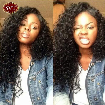 

Brazilian Deep Wave Natural Black 4 Pcslot Deep Curly Virgin Hair Weave Deep Wave Brazilian Hair Grade 7A Virgin Brazilian Hair