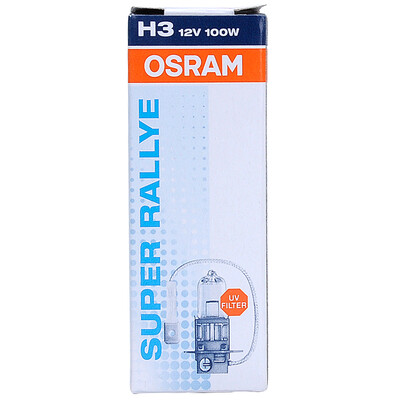 

Osram (OSRAM) H3 автомобильной фары лампы Лампа противотуманной фары дальнего света с низким галогенные пучок] [3200K 100W 12V (одиночные палочки)