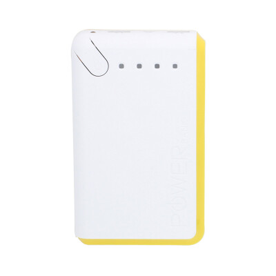 

Portable Charger 20000mAh Power Bank USB Battery Pack 2.0 USB Ports Li-polymer Battery External Battery For Smartphones Yellow