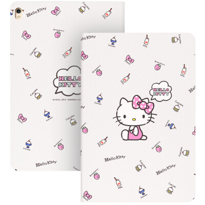 

Hello Kitty iPad Pro 9.7-inch protective sleeve / cartoon protective shell smart sleeping holster child-friendly Kitty