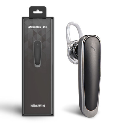 

MasentekGentleman джентльмен беспроводной наушник-вкладыш Bluetooth-гарнитура универсальный мобильный телефон висит ухо висит диск спортивная музыка 4.2vivo просо яблоко oppo черный
