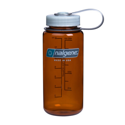 

Lincoln nalgene plastic space cup 500ml wide mouth sports portable kettle outdoor water bottle brown 2178-2416