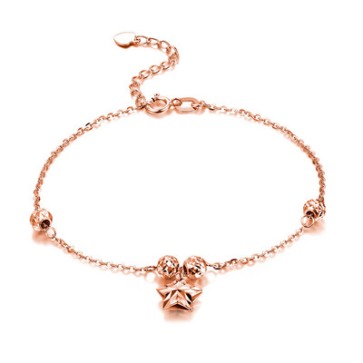 

DEMONE DB0031 Jewelery 18K Gold Rose Gold Bracelet Colorful Star Bracelet Korean version