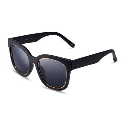 

Wei Gu&39s VEGOOS 6112 polarized sunglasses round box retro tide people sunglasses female models face repair sunglasses sand transparent wine red frame progressive gray