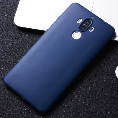 

Pizza for mate9 phone shell MATE9 silicone all-in-one mobile phone case wrestling accessories matte blue