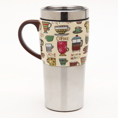 

Aloft Green Evergreen Fashion Ceramic Mug Stitching Micro-Insulation Cup Stainless Steel American Cushion Cup with Coffee Cup 3MCS1963