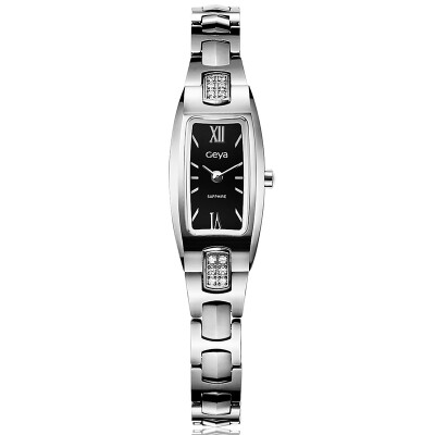 

GEYA fashion tungsten steel diamond bracelet female watch waterproof ladies watch G073001LWK