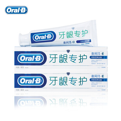 

Oral B Ночь Интенсивной терапии Фторсодержащих Зубных Паст Deep Clean Gum Care Мягкий Мяты Зубных Паст Уменьшает Отек Десен 140 г