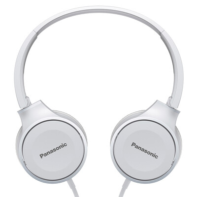 

Panasonic Panasonic RP-HF100M white stereo foldable portable phone headset sound quality clear