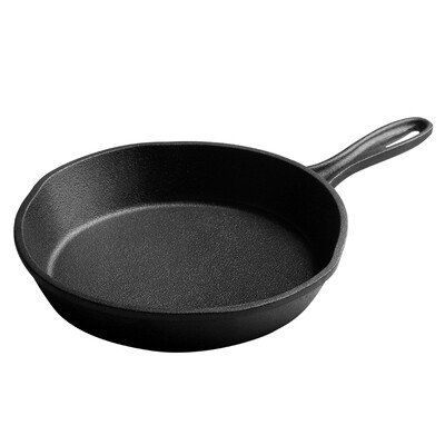 

【Jingdong Supermarket】 Cooking Big Emperor Pan pot 18cm frying pan no coating thickened cast iron pot pig iron pan fry pan fried steak row grinder Induction Cooker gas gas stove fire fire general use J18ATQ17