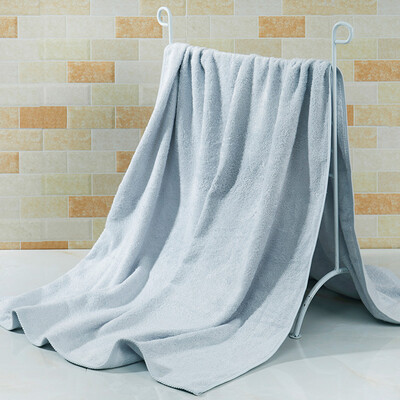 

Covator bath towel plain wood fiber towel absorbent soft NE70135 light gray 70 135cm