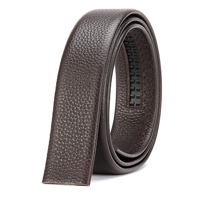 

Playboy PLAYBOY Belt Men&39s Headless Belt Automatic Belt Belt Belt Body Men&39s Buckle Leather Belt Without Lead PDL0003-7C Brown