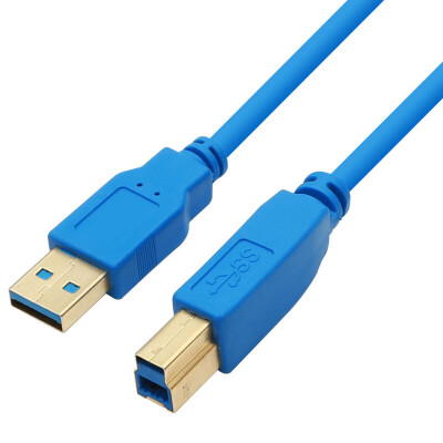 

Shanze (SAMZHE) UK-415 USB2.0 high-speed printer data cable A public to B public AM / BM side port USB cable print line 1.5 meters