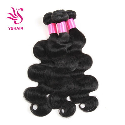 

Malaysia Body Wave Virgin Hair 3 Bundles 7A 100 Unprocessed Malaysia Remy Human Hair Weave Extensions Natural Black Color