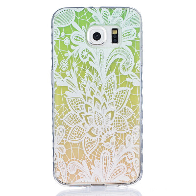 

Rose Pattern Soft Thin TPU Rubber Silicone Gel Case Cover for SAMSUNG GALAXY S6