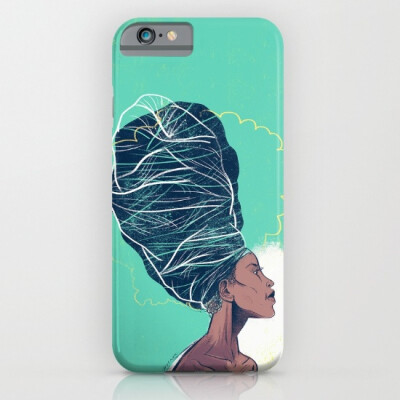

iPhone 6s Slim silicone design Case protective shockproof Erykah Badu custom iphone 6s case