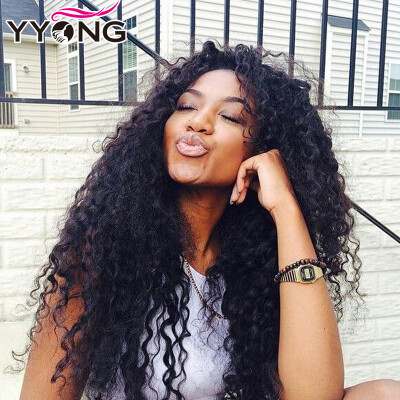 

YYONG Hair Products 4Pcs Peruvian Virgin Kinky Curly Wave Cheap Peruvian Virgin Hair Kinky Curly Virgin Hair Free Shipping